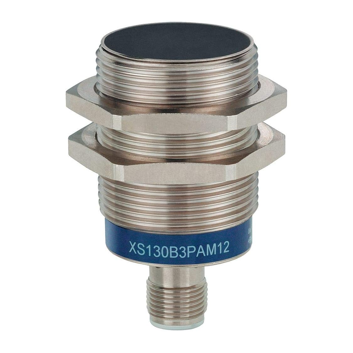 Telemecanique Sensors XS630B1PAM12 Universal Series Inductive Proximity Sensor, Multi-Function, Metal 30-mm Barrel, 3-Wire DC