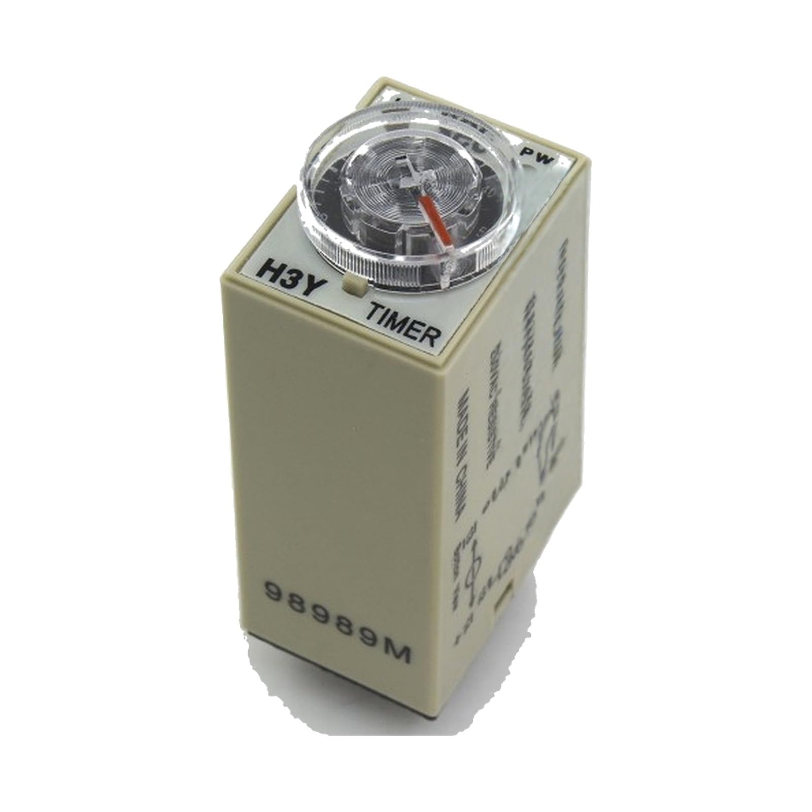 H3Y-2-C Timer Relay AC 220V 10s (0.5-10 s) - 1 Piece