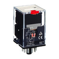 MKS3PN AC220V Power Relay, 3PDT 11-Pin Plug-in General Purpose Relay, 220VAC Coil, Mechanical Indicator