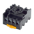 PF113A-E 11-Pin Relay Socket Base for MKS3P Relays, Plug-in Screw Terminal Mounting