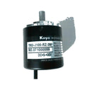 J100-RZ-3M KOYO (JTEKT) Incremental Rotary Encoder 100 PPR, 50 mm body, 8 mm solid shaft, 0.5 m cable