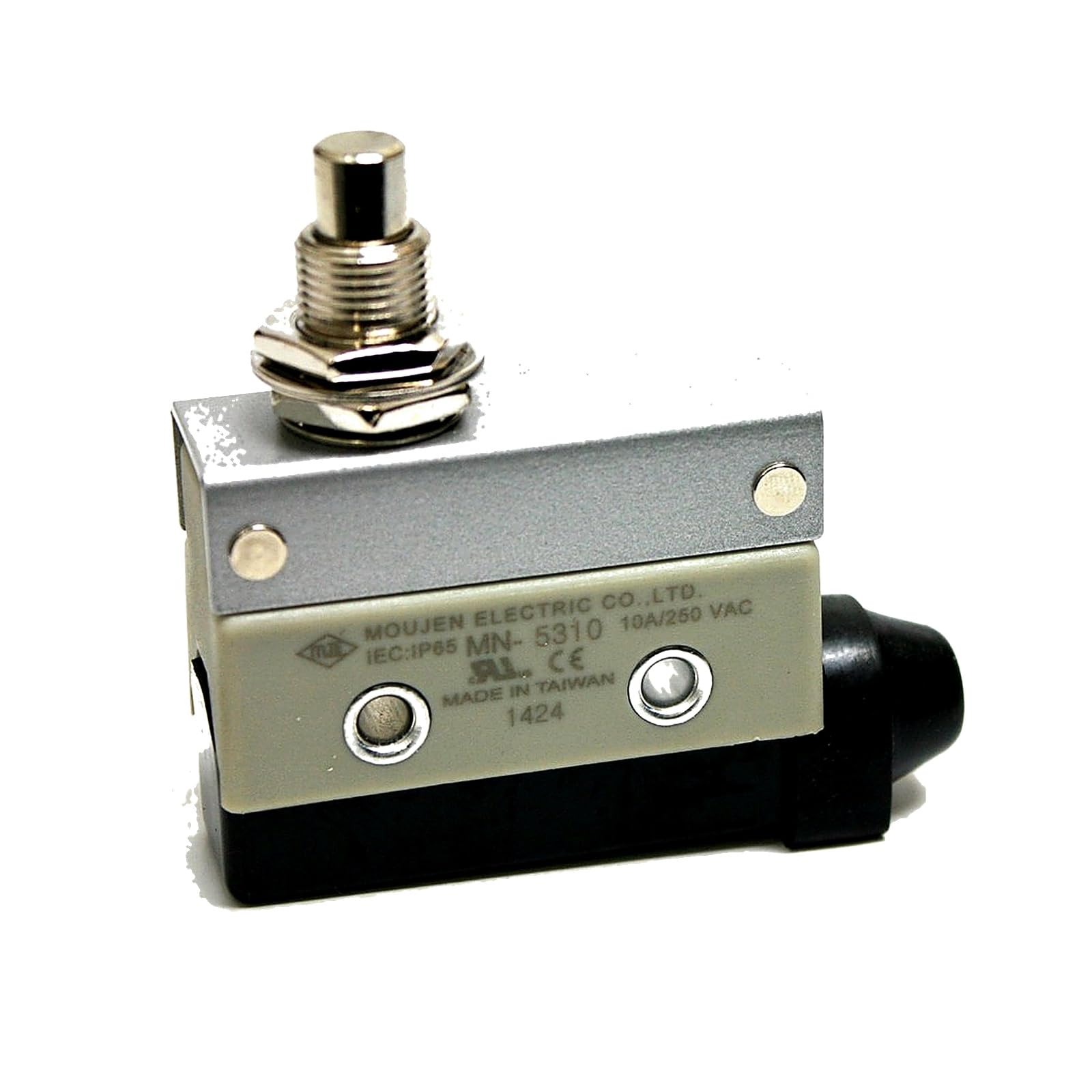 MN-5310 MN-Series Panel-Mount Plunger Limit Switch - Threaded trusted Plunger, 1 Count