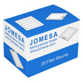FR60x60 Filter Mount Slides for Cleanliness Analysis, 60 x 60 mm Filter Archiving Mounts, Pack of 20