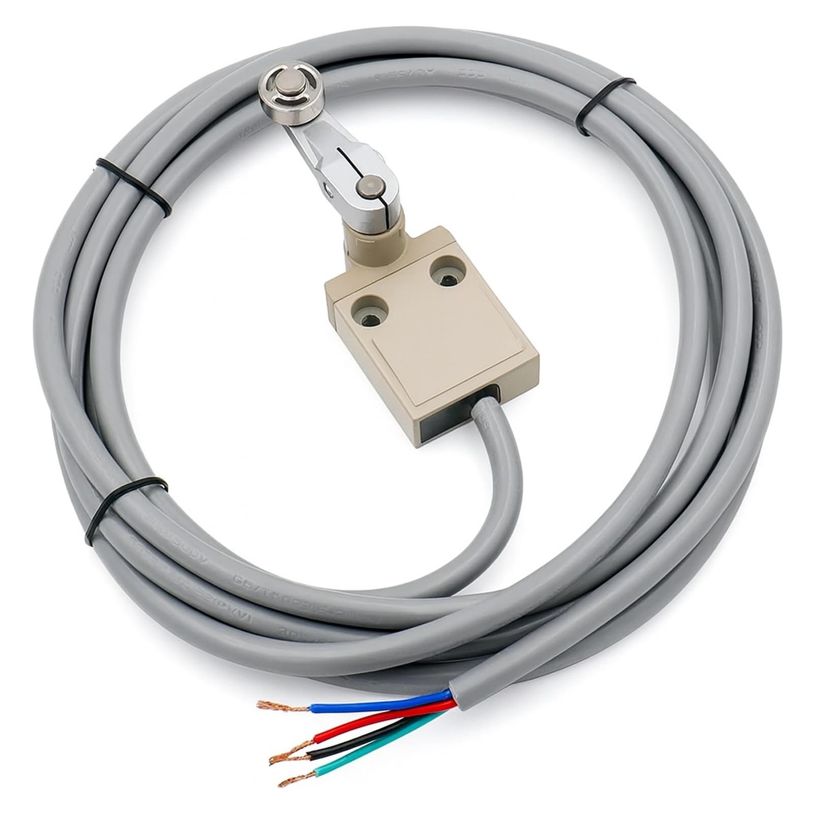 SSA SZ-3169 Limit Switch, Roller-Plunger Actuator, NO/NC Contacts, With Cable