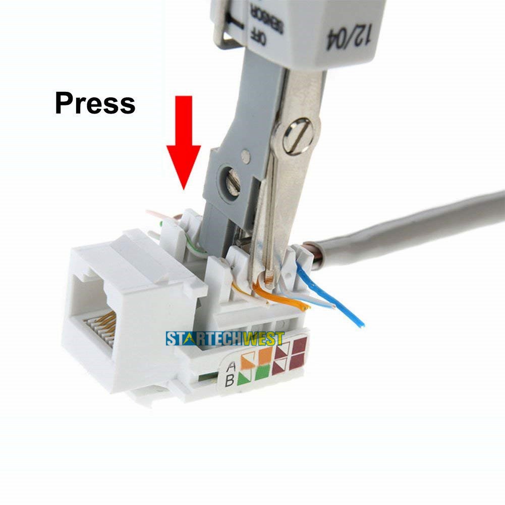 Punch Down Tool, Multifunction Krone Type IDC/Network Wire Cat5 & Telephone Impact Terminal Insertion Tools