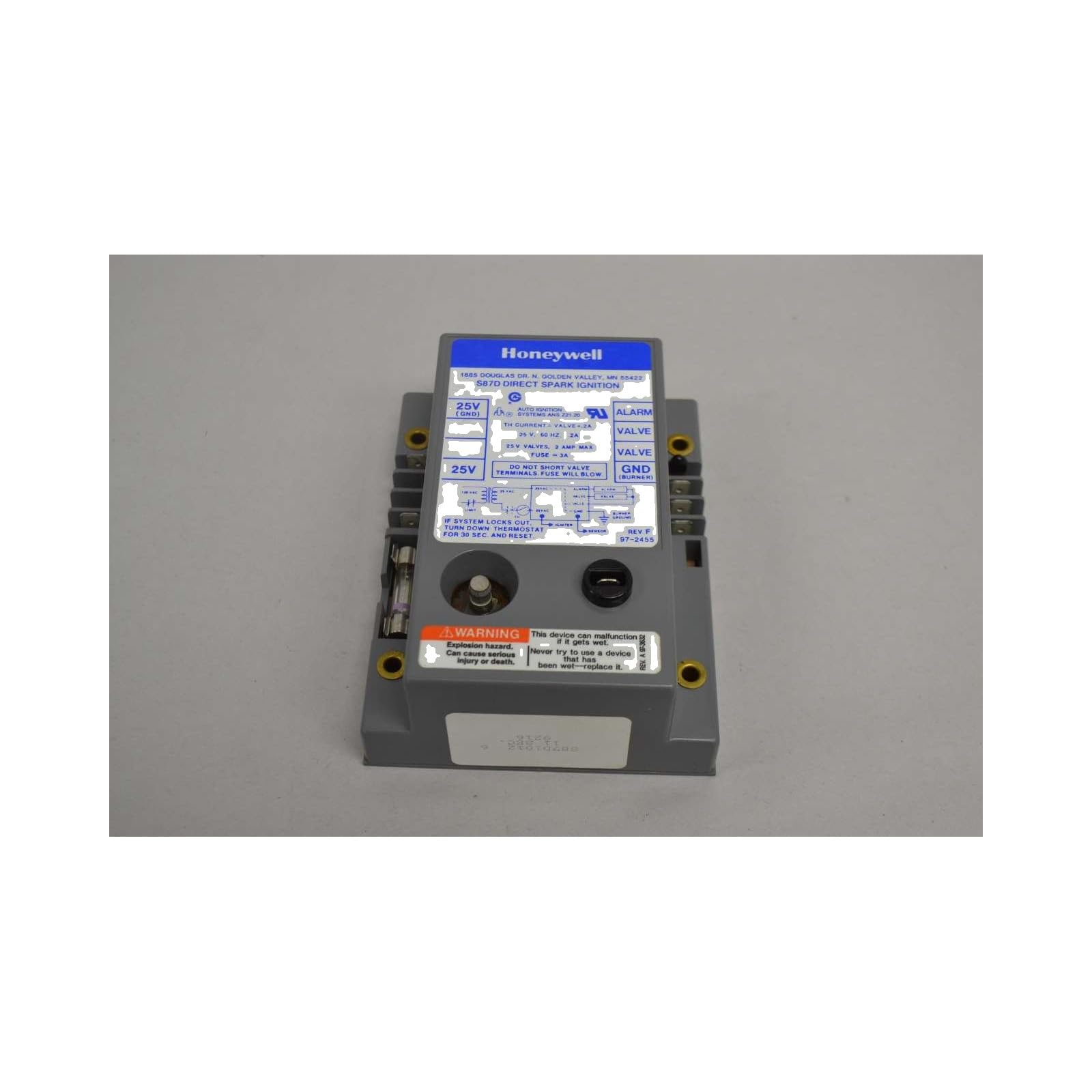 Inc. S87D1012 Direct Spark Ignition Module, 11 sec Trial Time