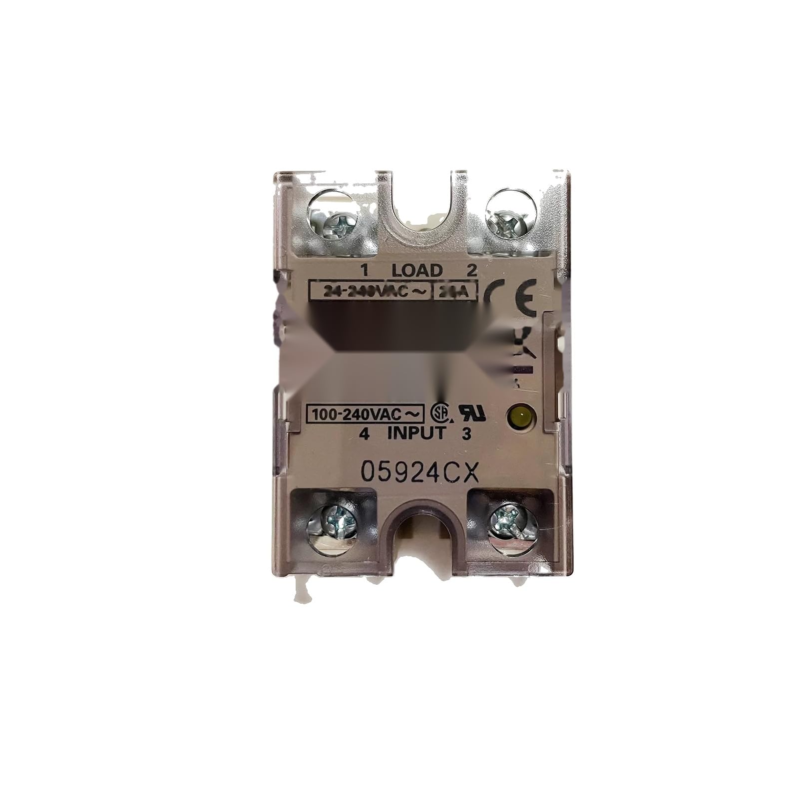G3NA-205B-UTU AC100-240 Solid State Relay SSR, 5A 24-240VAC Load, 100-240VAC Input, Zero Cross, Screw Terminal, 1 Unit