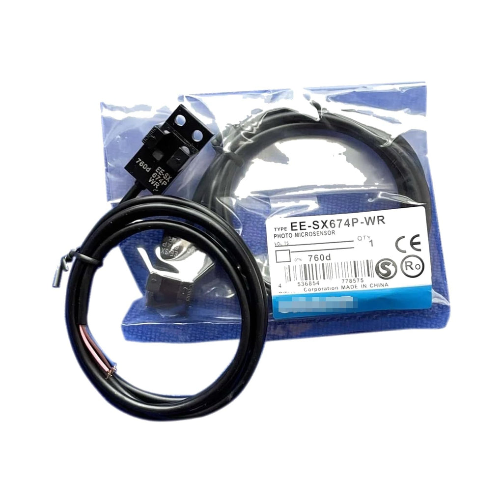 Slot-Type Photomicrosensor EE-SX674P-WR - 5 mm Slot, PNP Output, 1 m Cable