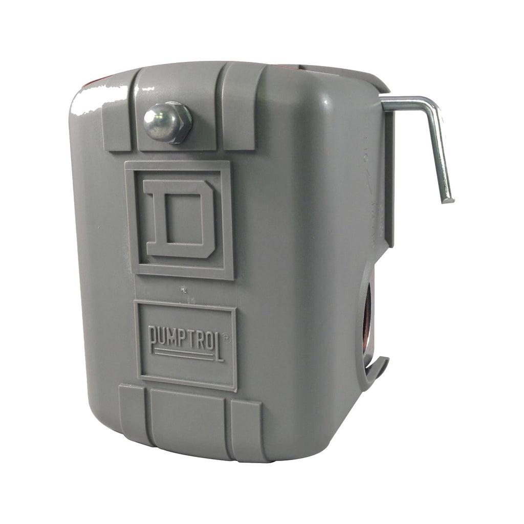 Sensors 9013FSG52J25 Air-Pump Pressure Switch, Nema 1, 60-80 Psi Pressure Setting, 25-80 Psi Cut-Out, 20-30 Psi Adjustable Di