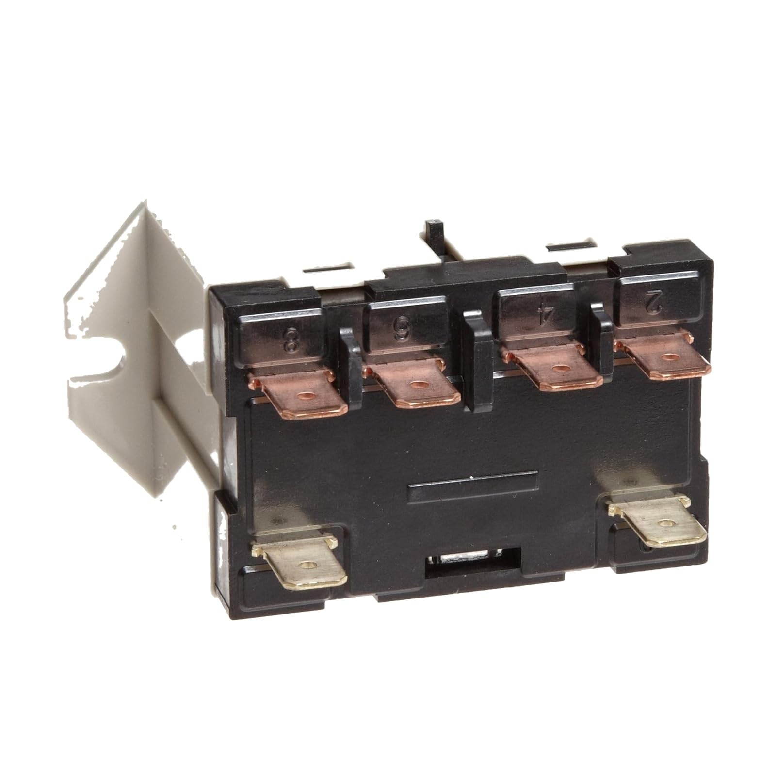 G7L-2A-TUB-J-CB-AC100/120 General Purpose Relay with Test Button, 100/120 VAC Coil, DPST-NO, Pack of 2