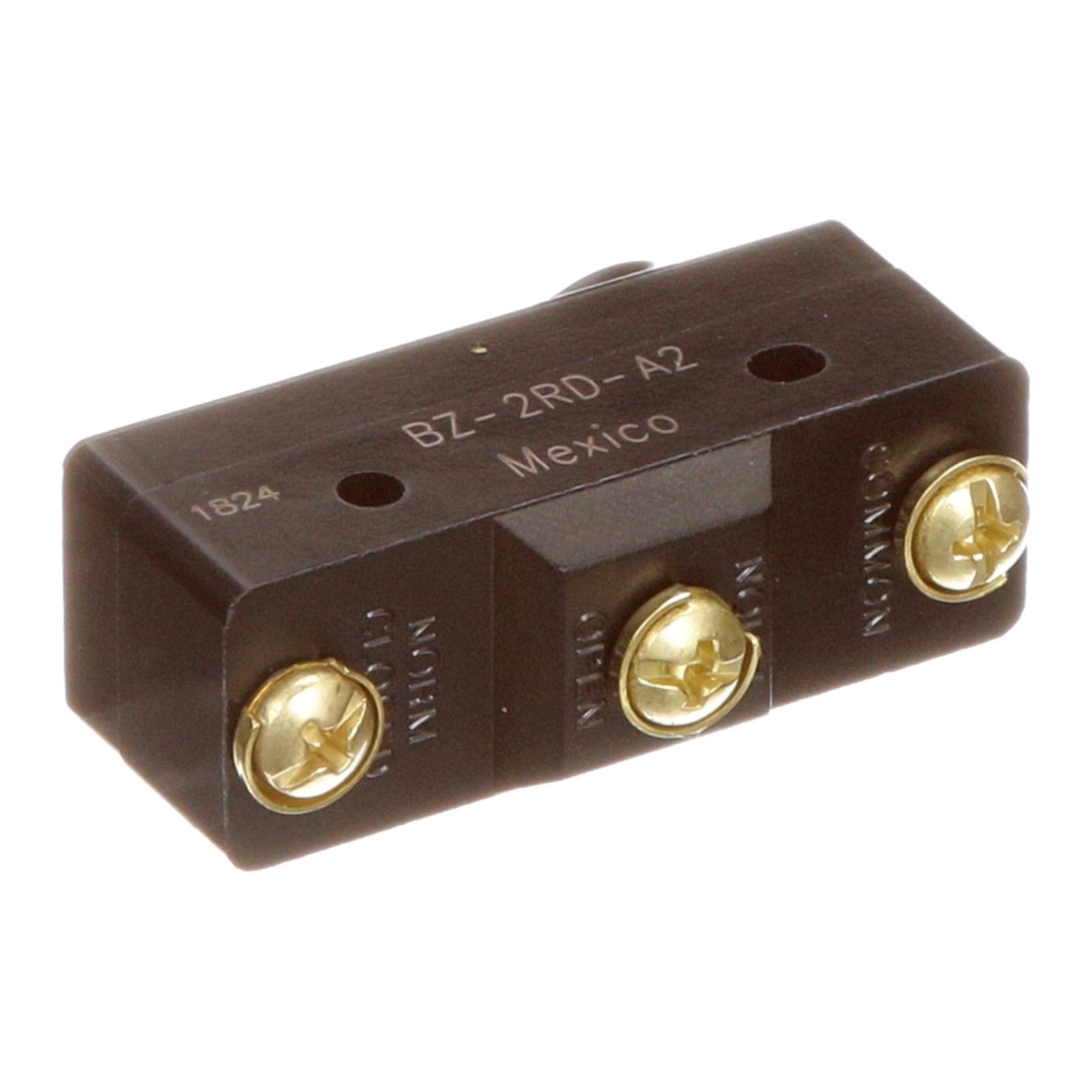 BZ-R-A2 Large Basic Snap-Action Micro Switch, Plunger SPDT 15A - 1 Piece