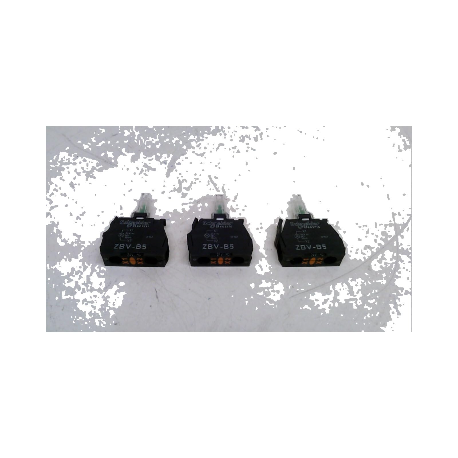 Zbv-B5 -Pack of 3 -Orange Light Block, 24V, 18 Ma Zbv-B5 -Pack of 3