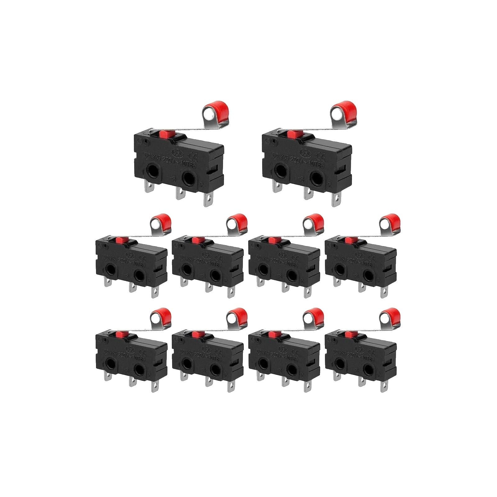 SAV-8122 Replacement Limit/Travel Switch (Fit for Shanho/) Pin/Plunger Roller Style, PCB/Terminal Mount