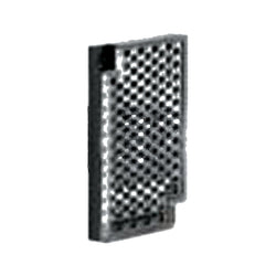Rectangular photoelectric sensor reflector