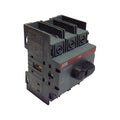 ABB - OT100F3 - Disconnect Switch, Non-Fused, 100A, 3P, Base/DIN Rail Mount, (Each)