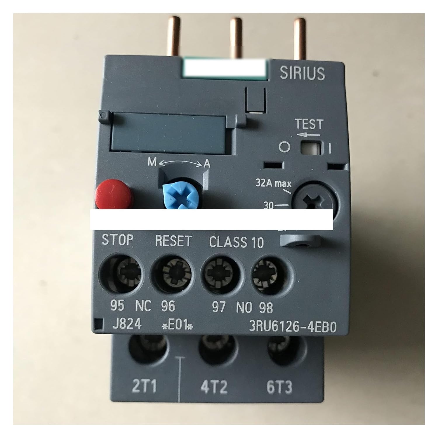 3RU6126-4DB0 New, 1 Piece