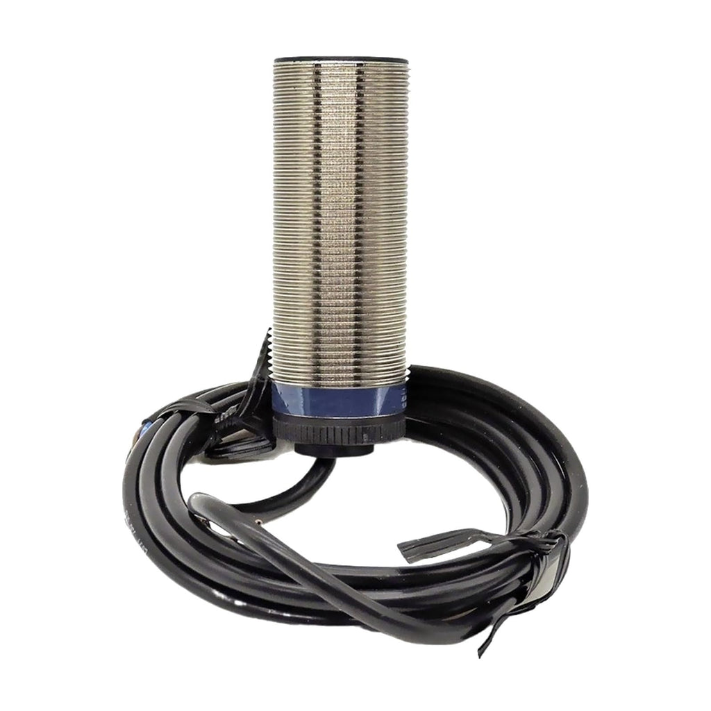 Sensors XSAV12801 Inductive Proximity Sensor, 9s Startup Delay, 120-3000 Pulses Per Minute, Flush-Mount Brass Body, 2-Wire AC