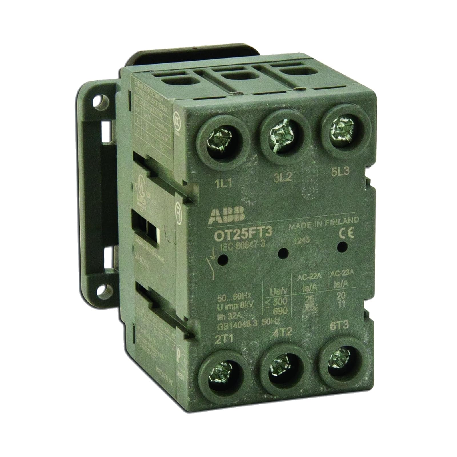 OT25FT3 Non-Fused Disconnect, 25 Amp, 3-Pole