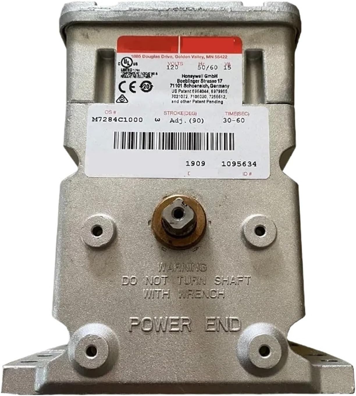 Proportional Actuator M7284C1000 Modulating Damper Motor