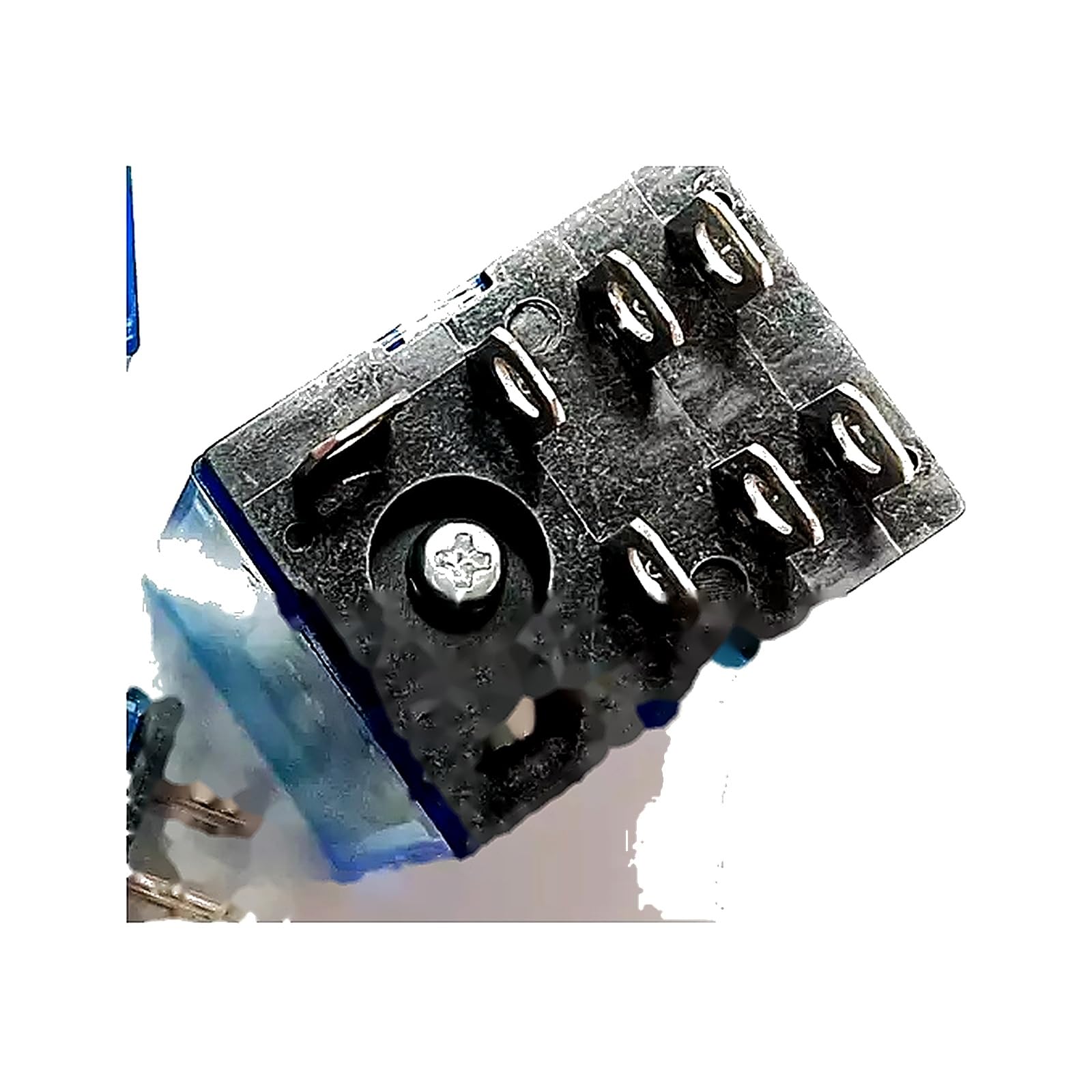 PTFZ-08-E 8-Pin Relay Socket Base (PTF Style) - Fits LY Series Relays, Pack of 2