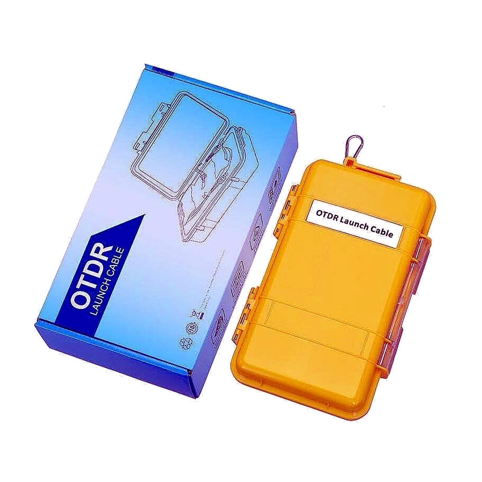 OTDR Launch Cable Box 500 m Single Mode 9/125, SC/APC to SC/APC, 1 Piece