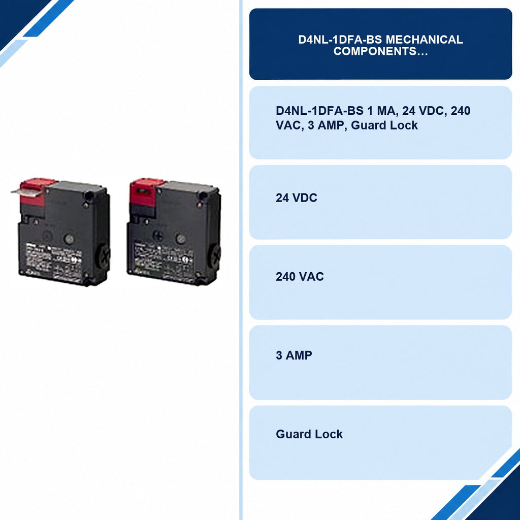 D4NL-1DFA-BS Mechanical Components specifications and delivery information