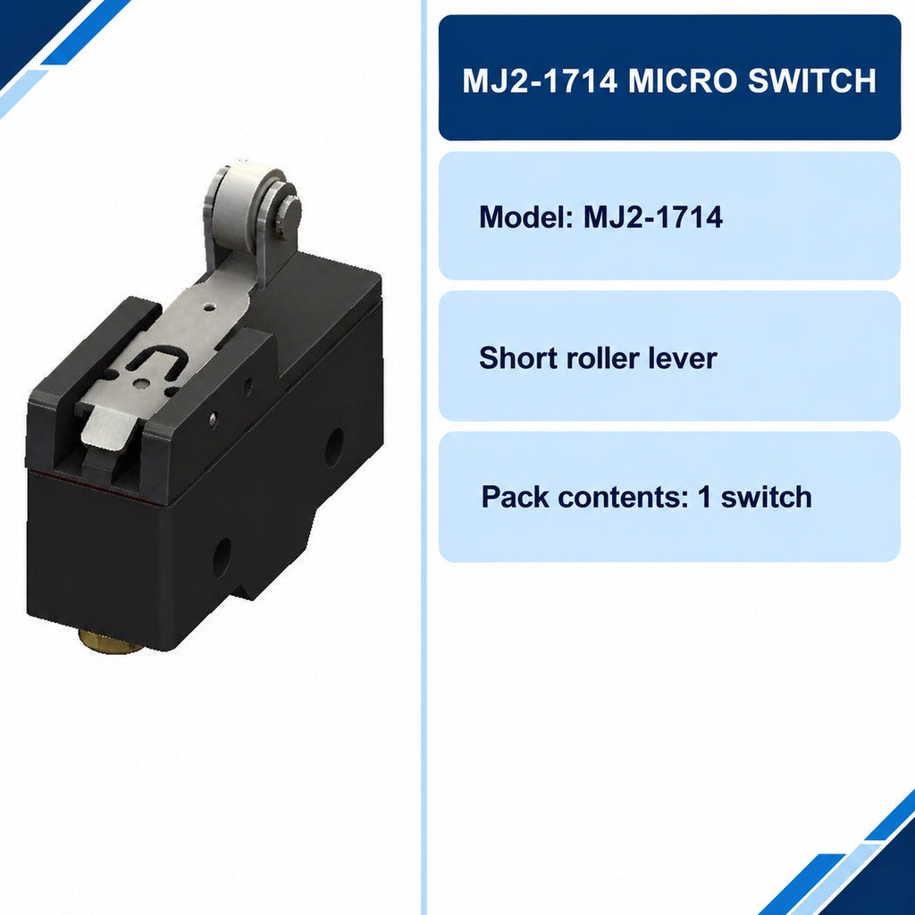 MJ2-1714 model and single-switch pack details