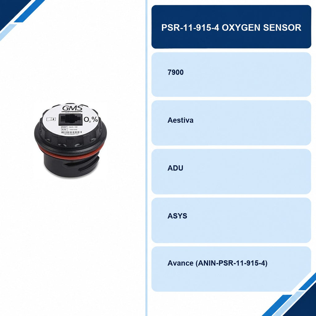 PSR-11-915-4 Oxygen Sensor specifications and delivery information
