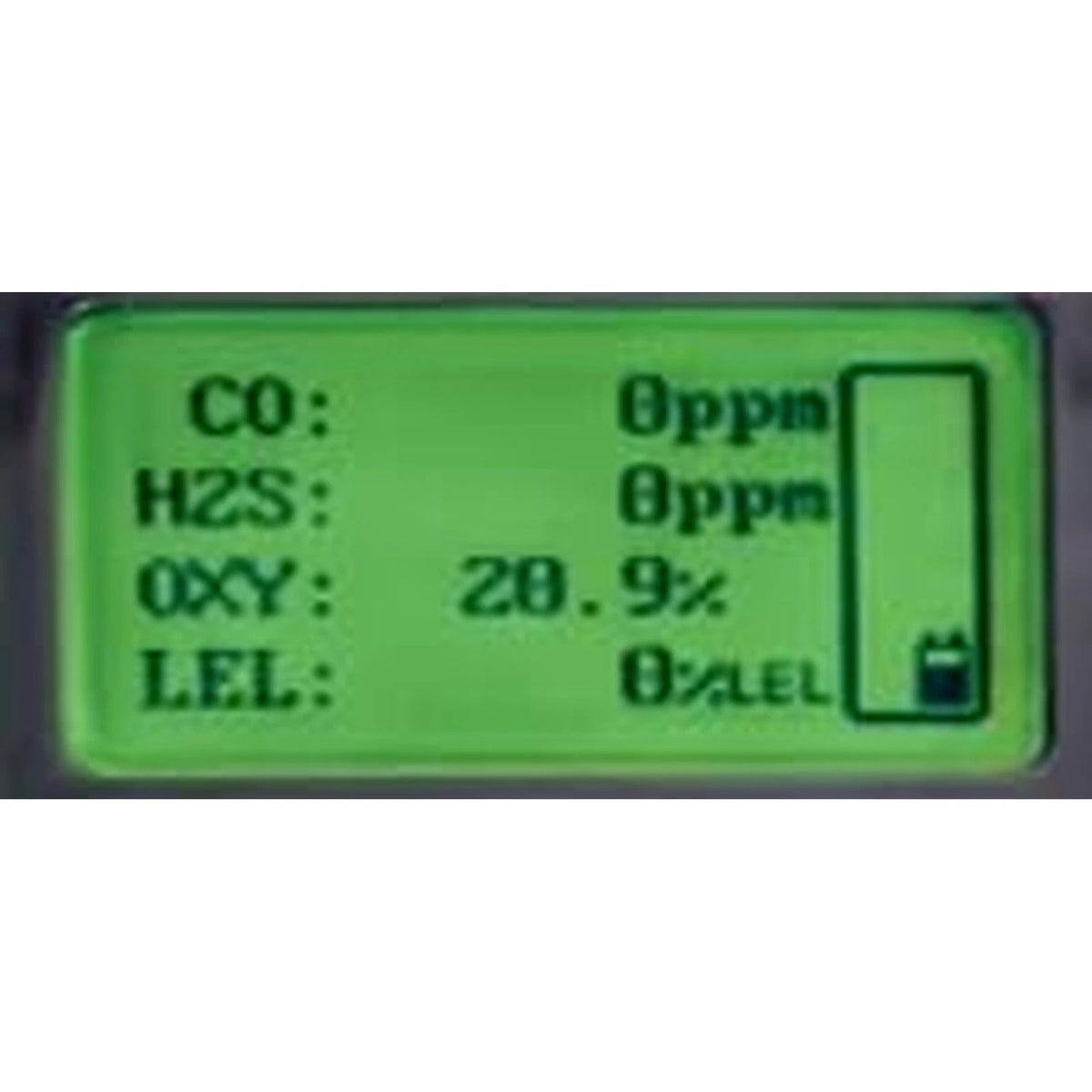 QRAE II PGM-2400 replacement LCD display, front view