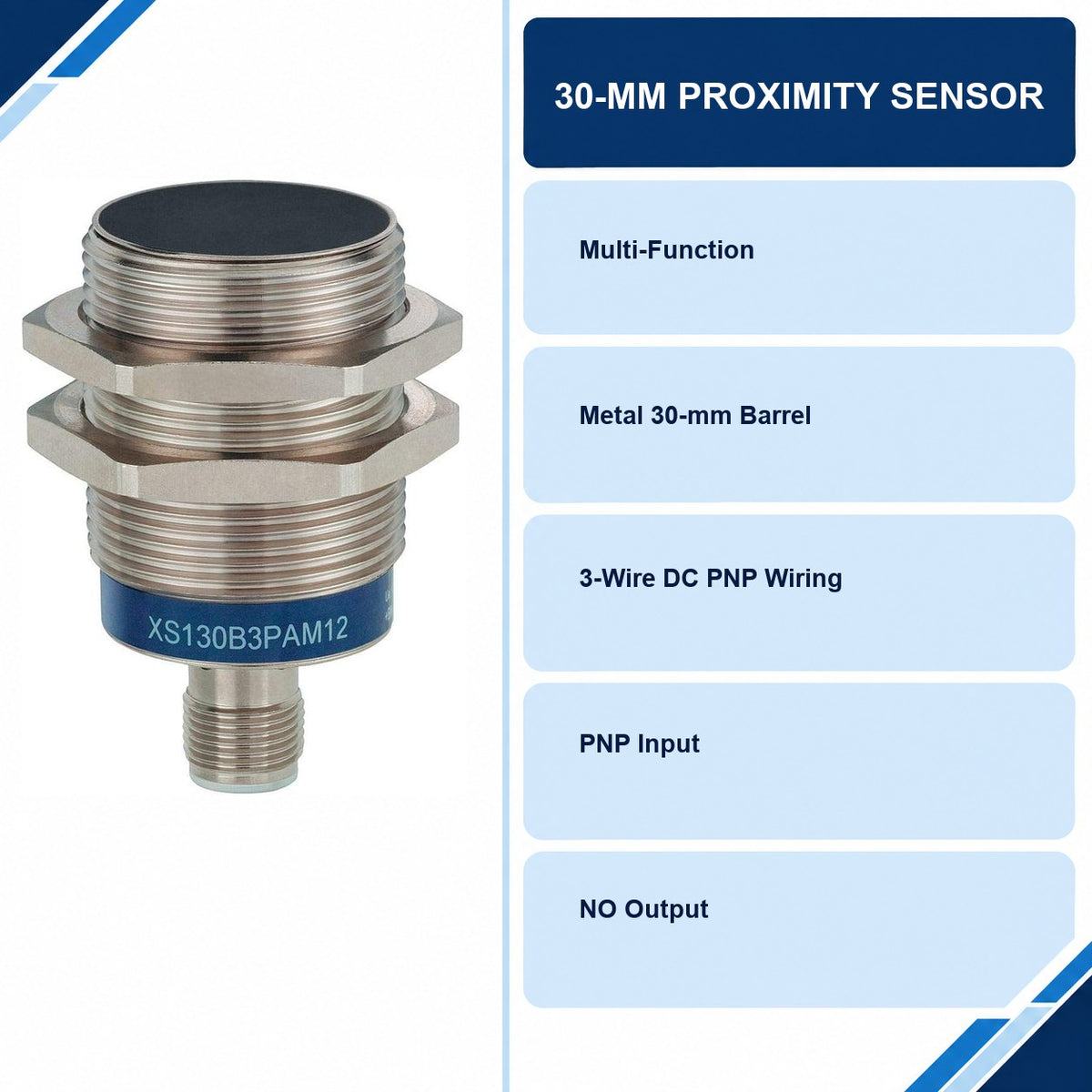 30-MM Proximity Sensor specifications and delivery information
