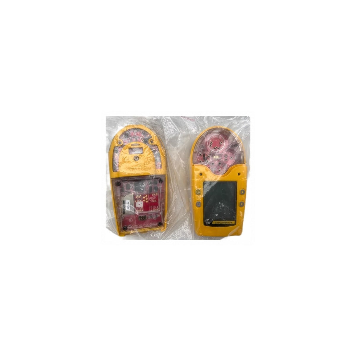 Front and Back Replacement Cover (Yellow) Including Mainboard For BW M5 Multi-Gas Detector