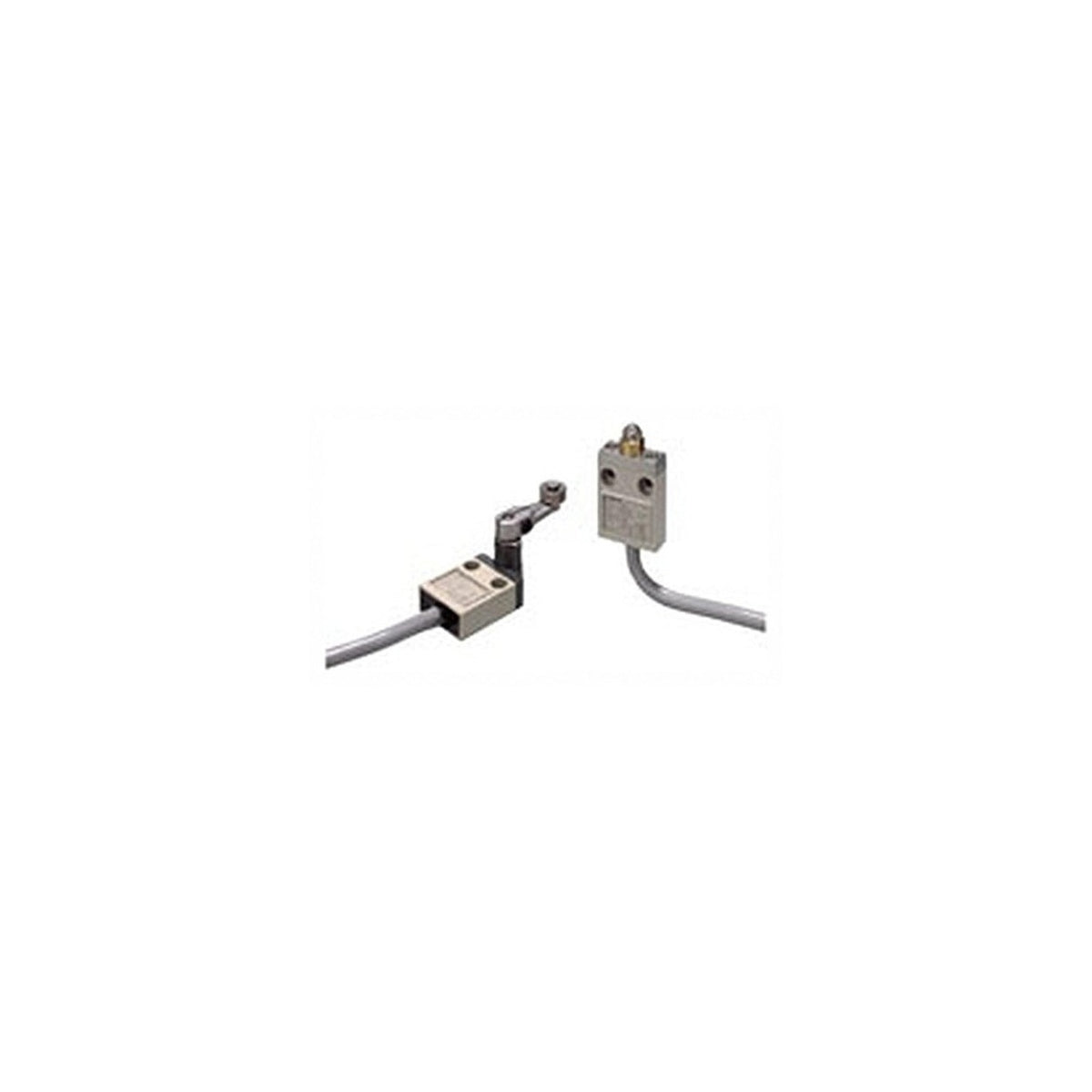 D4C-1620 Compact Enclosed Limit Switch, Roller Lever, 3 m Cable
