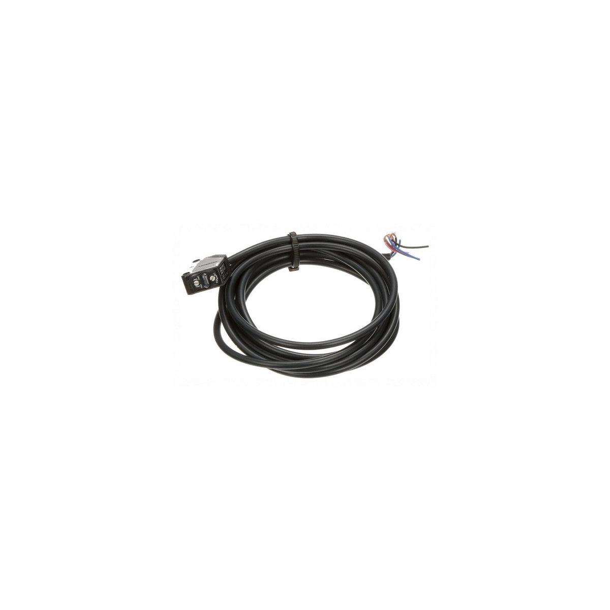 E3Z-LS81 Photoelectric Sensor, Diffuse Reflective 20-200 mm, PNP Output, Pre-wired 2 m Cable