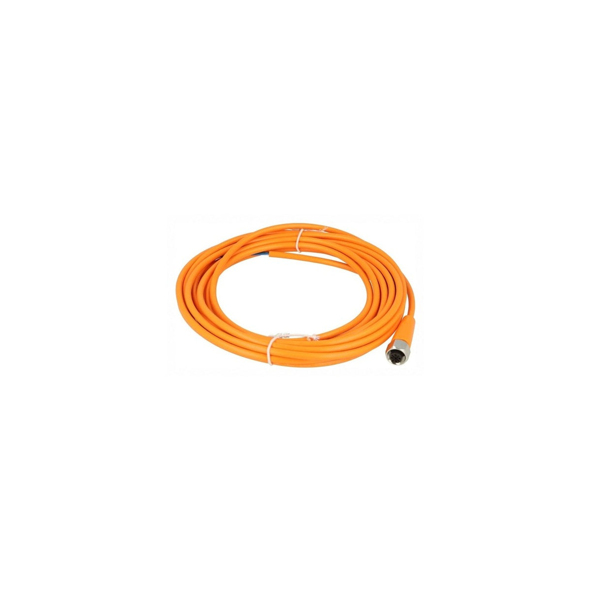 EVT001 ADOGH040VAS0005E04 M12 Female Straight Connector Cable, 4 Pin, 5 m