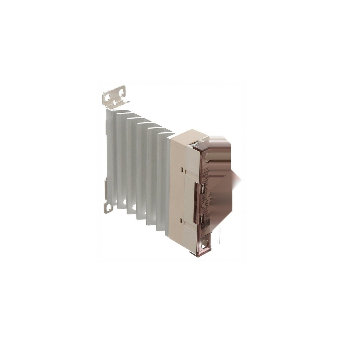G3PE-515B DC12-24V Solid State Relay SSR, Single-Phase Solid State Relay For Heater/Load Control, 15A 200-480VAC Load, 12-24VDC Input, Zero Cross, Screw Terminal, 1 Unit
