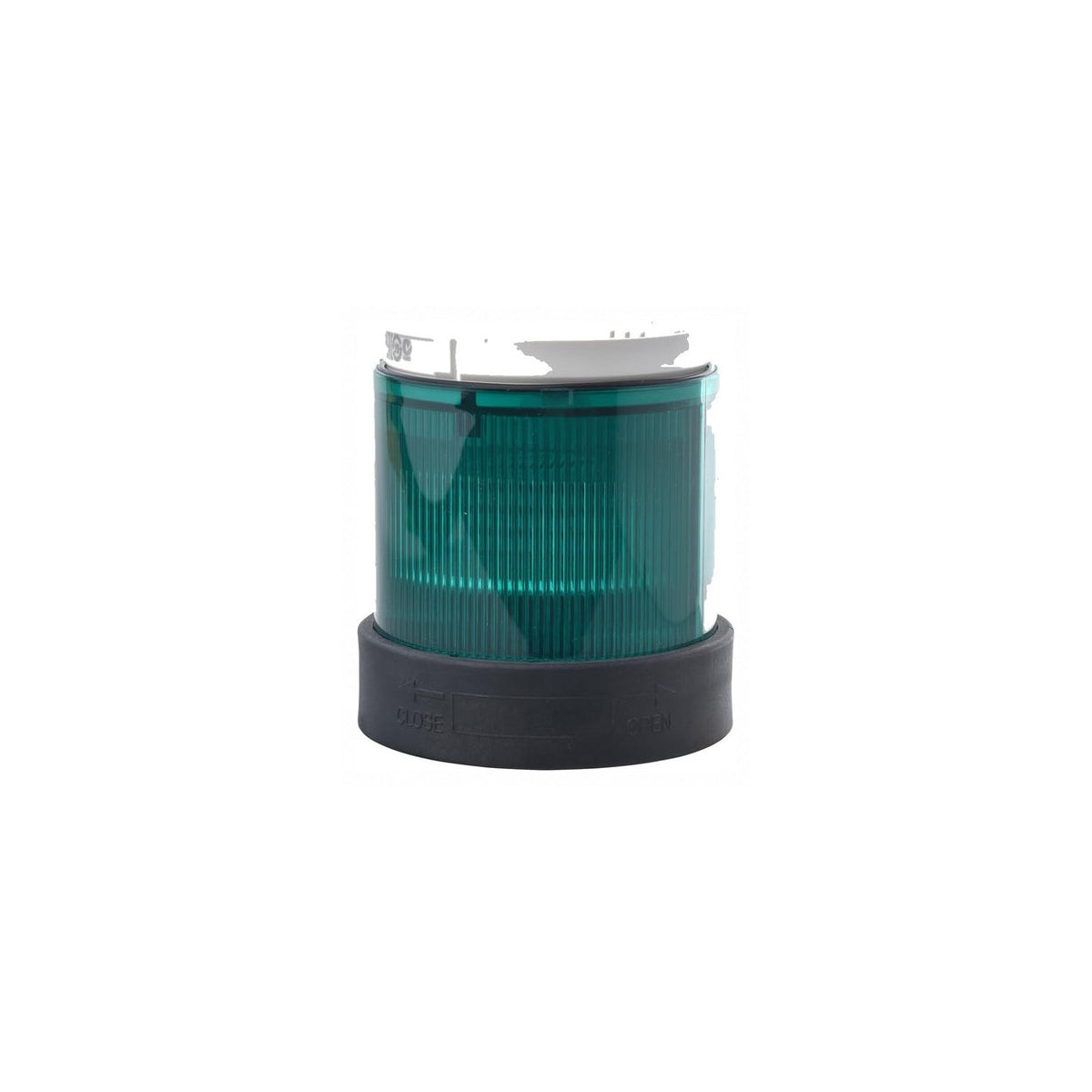 Harmony XVB LED Super Bright LED Beacon Light Unit with Bulb, Steady On, 24V AC/DC | Tower Lights & Industrial Warning & Signal Light System, Green, 70mm