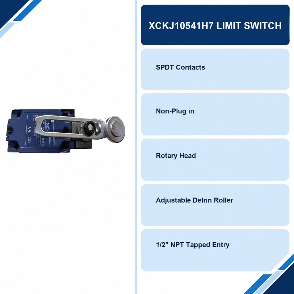 XCKJ10541H7 Limit Switch specifications and delivery information