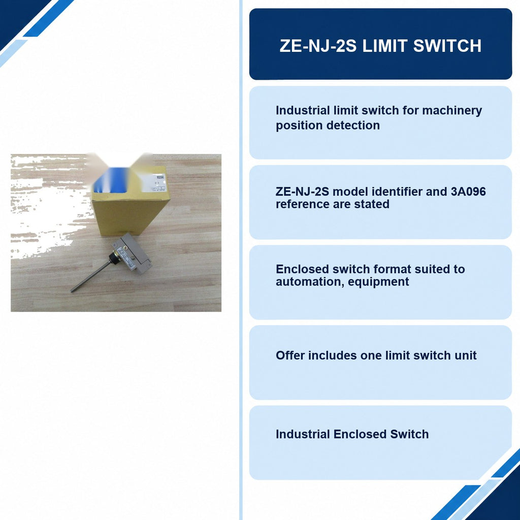ZE-NJ-2S Limit Switch specifications and delivery information